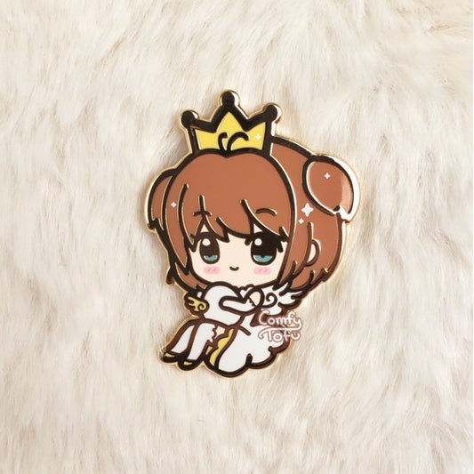 Magical Card Girl Pin